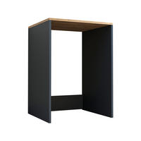 WASCHMASCHINENSCHRANK Atlantic IV 65cm Breit, 90cm Hoch - Anthrazit, Holzwerkstoff (65/90/60cm)