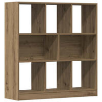 BÜCHERREGAL Artisan-Eiche 97,5/29,5/100 Cm Holzwerkstoff - Braun, Holzwerkstoff (29.5/100/97.5cm) - vidaXL
