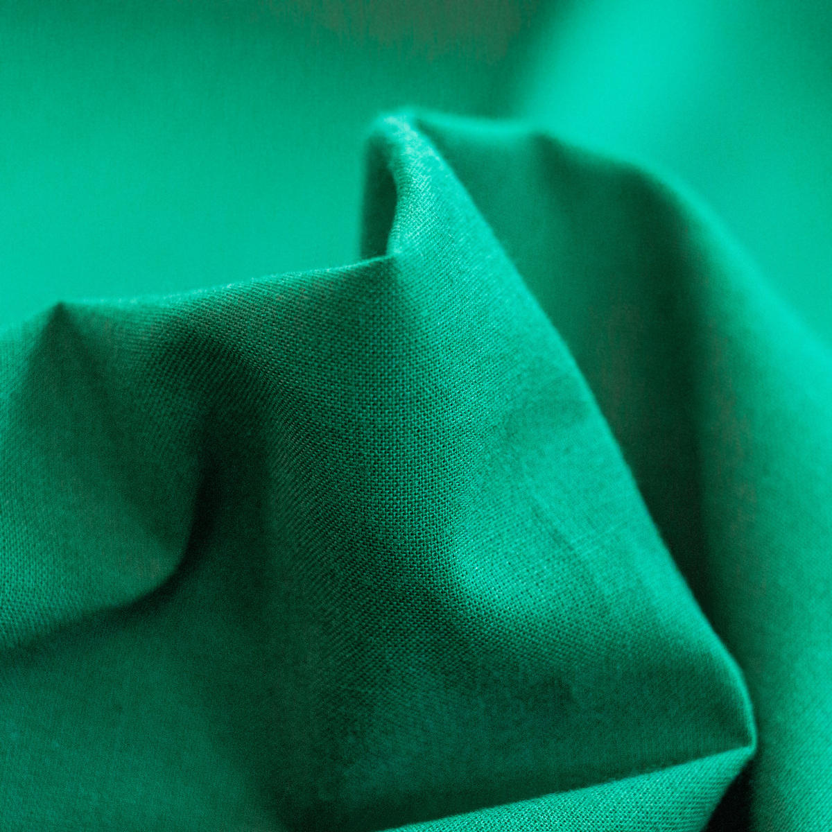 BAUMWOLLSTOFF Grün 160 cm breit, 145 g/m², uni grün, strapazierfähige Canvas-Qualität für Nähen & Deko - Grün, Textil (160/100cm) - Dreamroots
