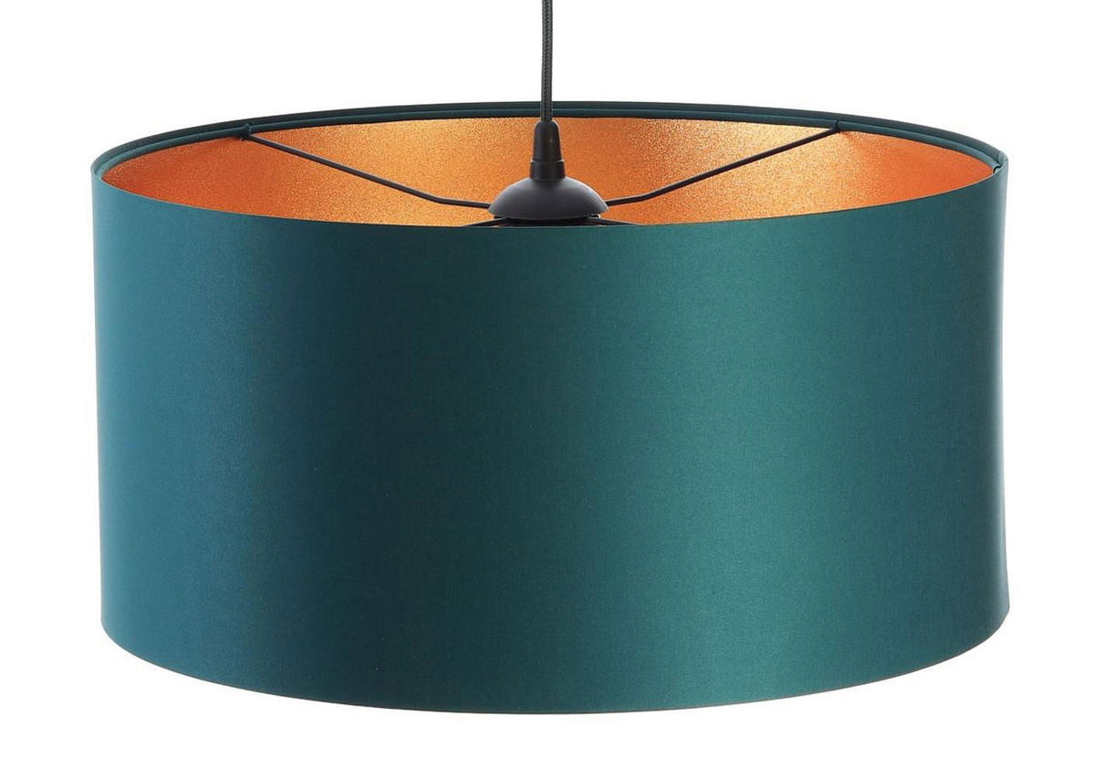 HÄNGELEUCHTE Grün 60/30 cm - Goldfarben/Grün, Kunststoff (60/1.1/30cm) - ONZENO
