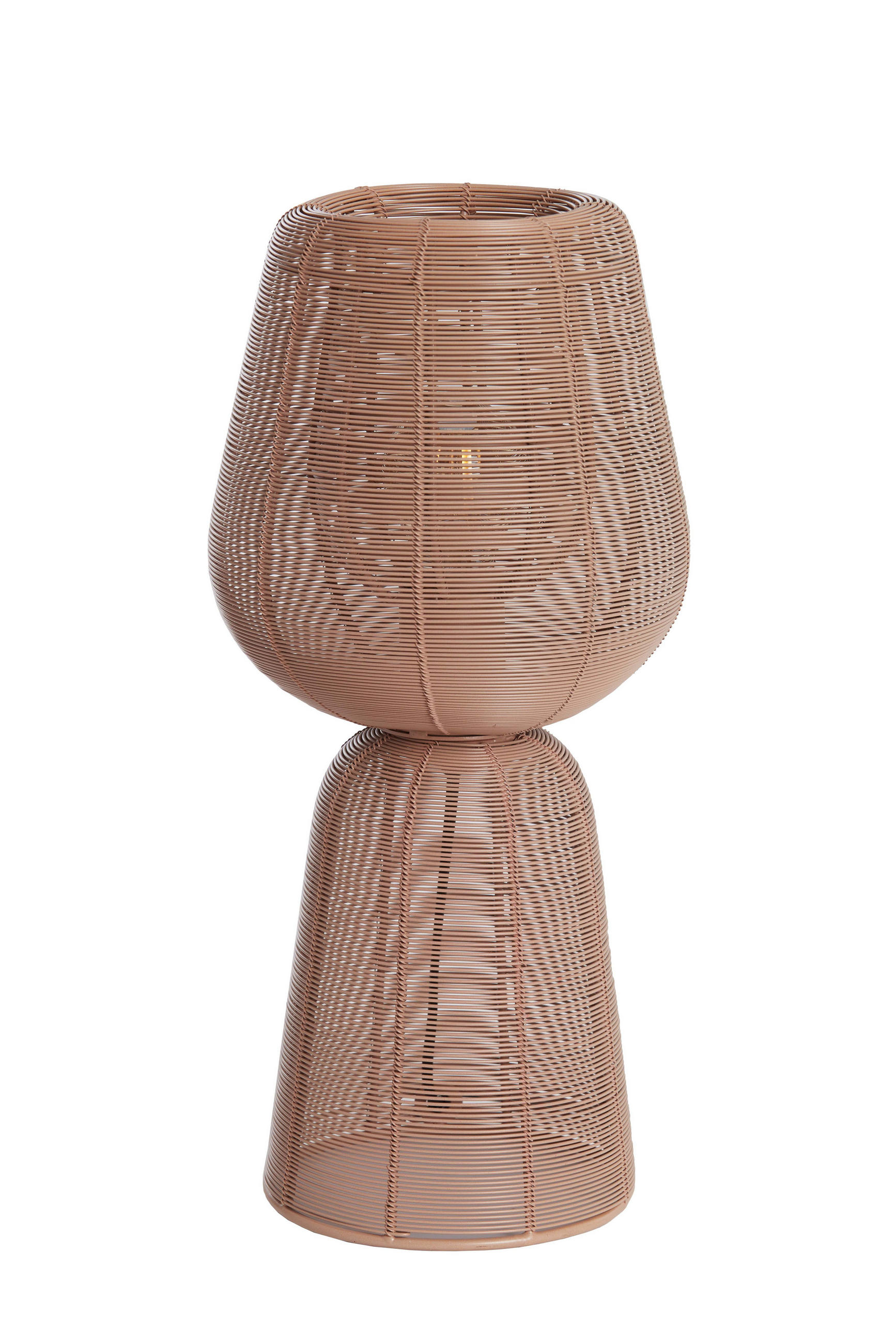 TISCHLAMPE Aboso Orange Ø18/42 cm - Orange, Metall (18/18/42cm) - Light & Living