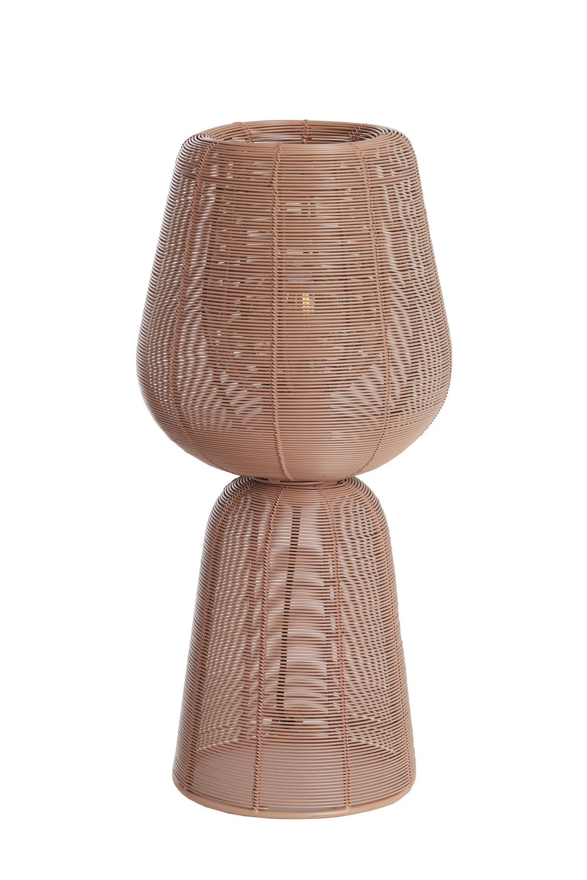 TISCHLAMPE Aboso Orange Ø18/42 cm - Orange, Metall (18/18/42cm) - Light & Living