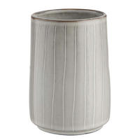 ZAHNPUTZBECHER Henley - Grau, Keramik (8/11/8cm) - Butlers