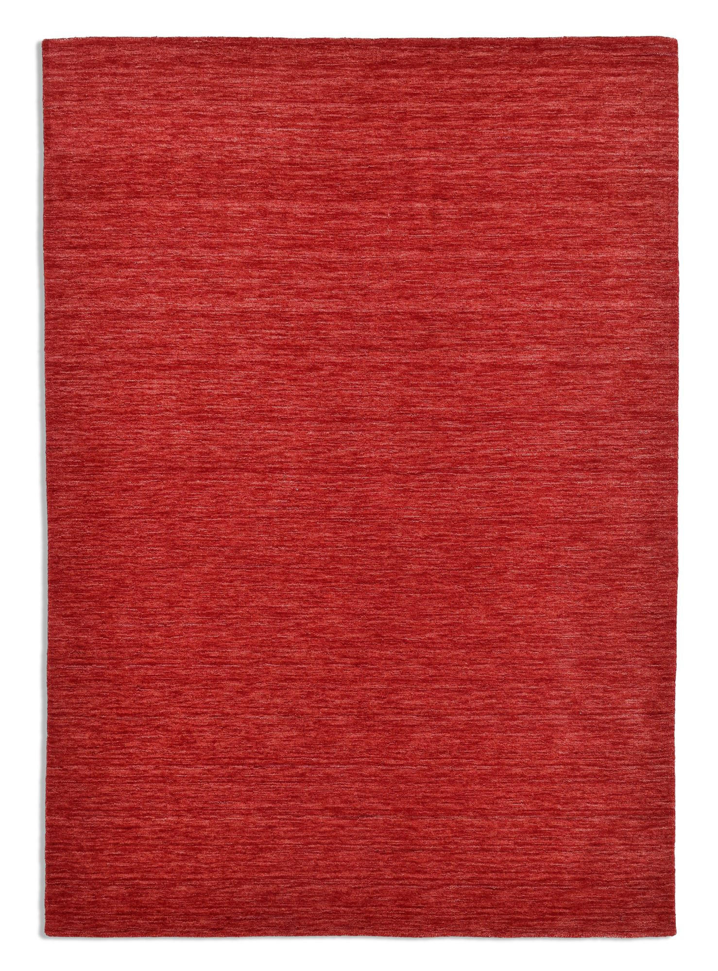 WEBTEPPICH Luxus Designerteppich 70x140 cm - Rot, Textil (70/140cm) - Rug and Roll