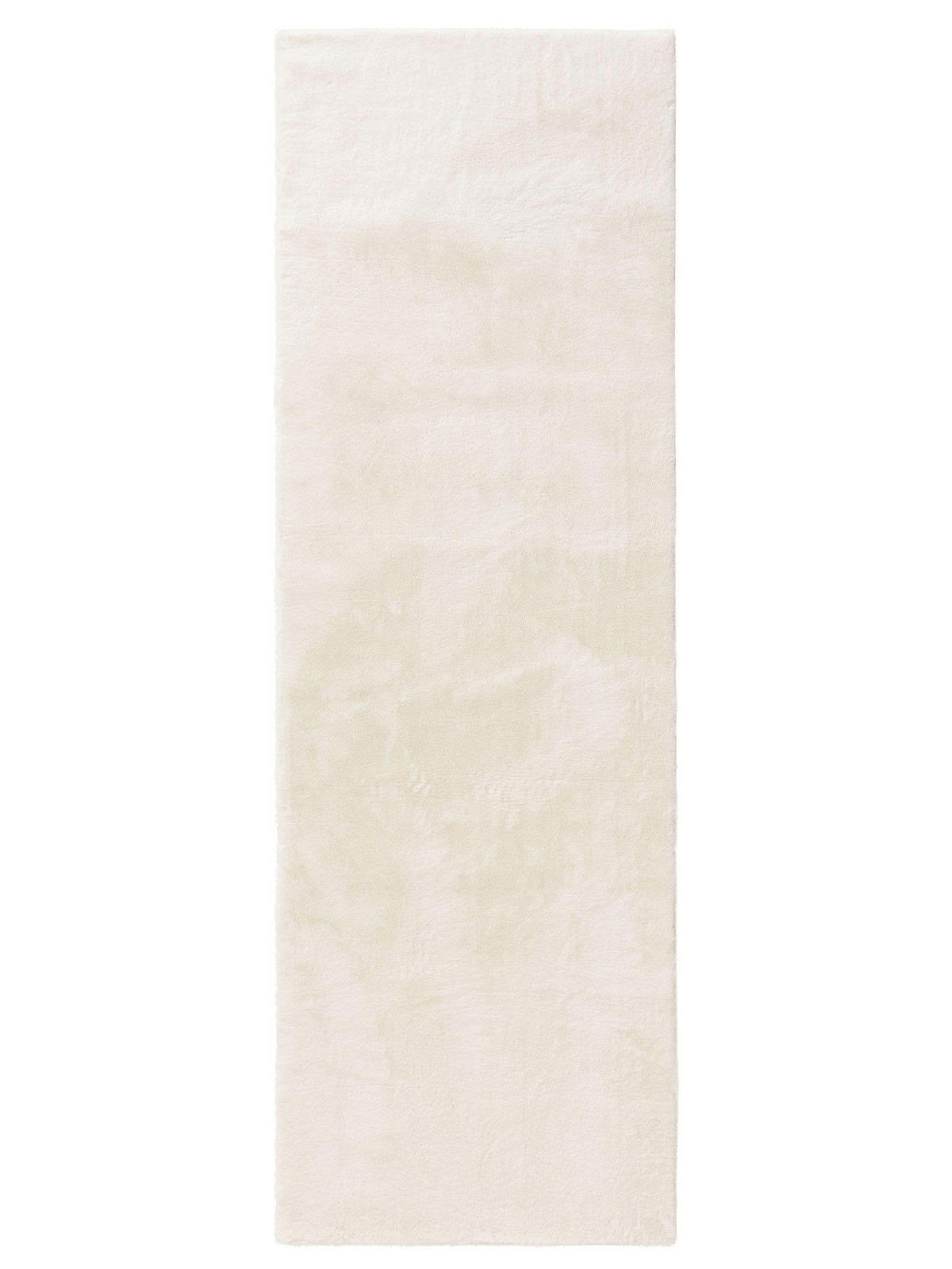 KUNSTFELLTEPPICH Furry Cream 70x200 cm - Creme, Kunststoff (70/200cm) - benuta
