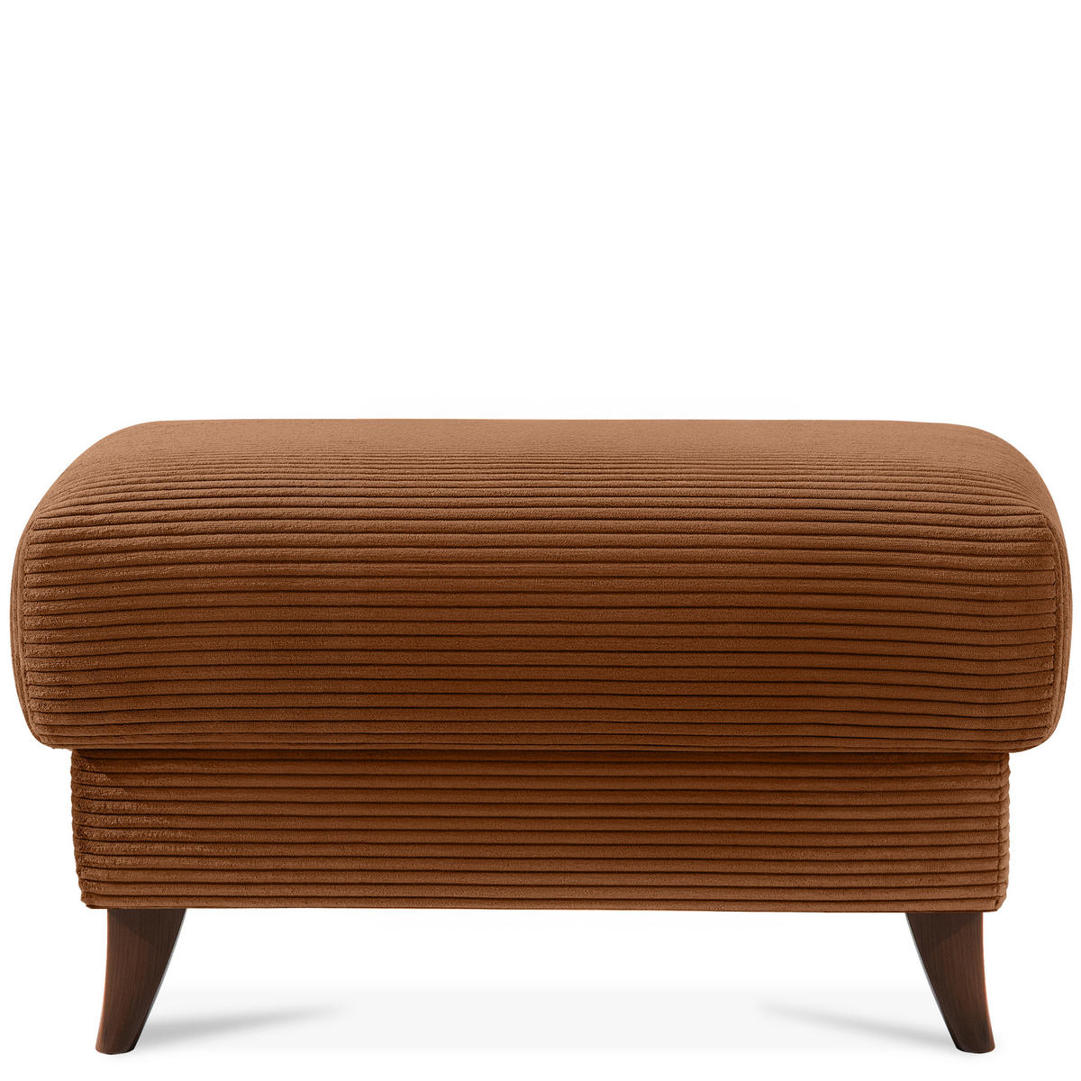 HOCKER GUSTAVO II, Rostbraun - Rotbraun/Braun, Holz/Holzwerkstoff (92/49/92cm) - KONSIMO®