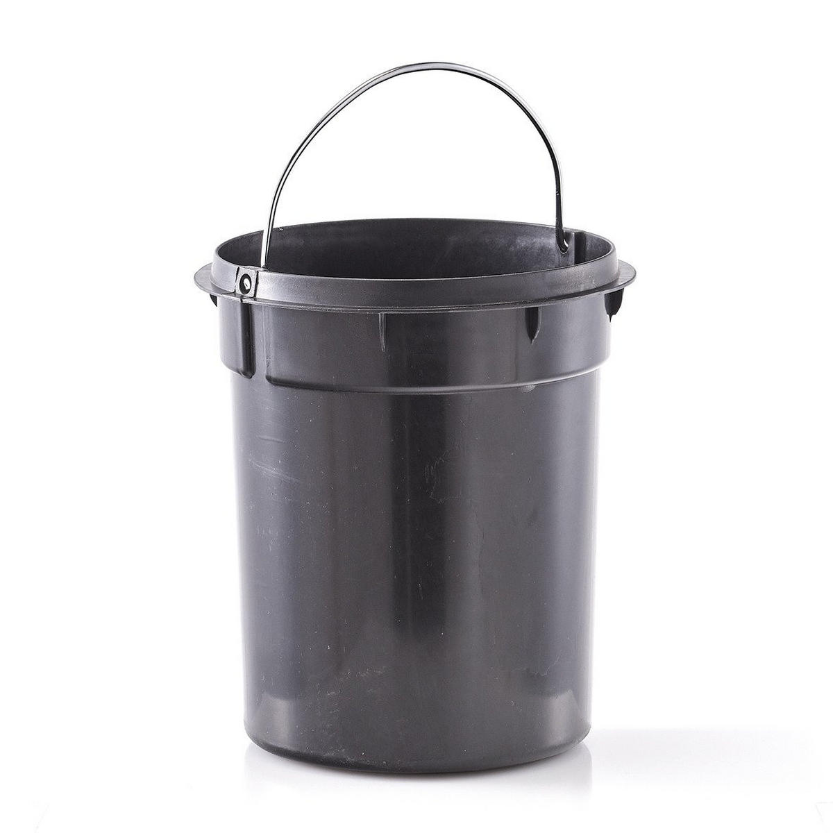 EIMER Bambus 17/17/25 cm - Braun, Metall (17/25/17cm) - ZELLER