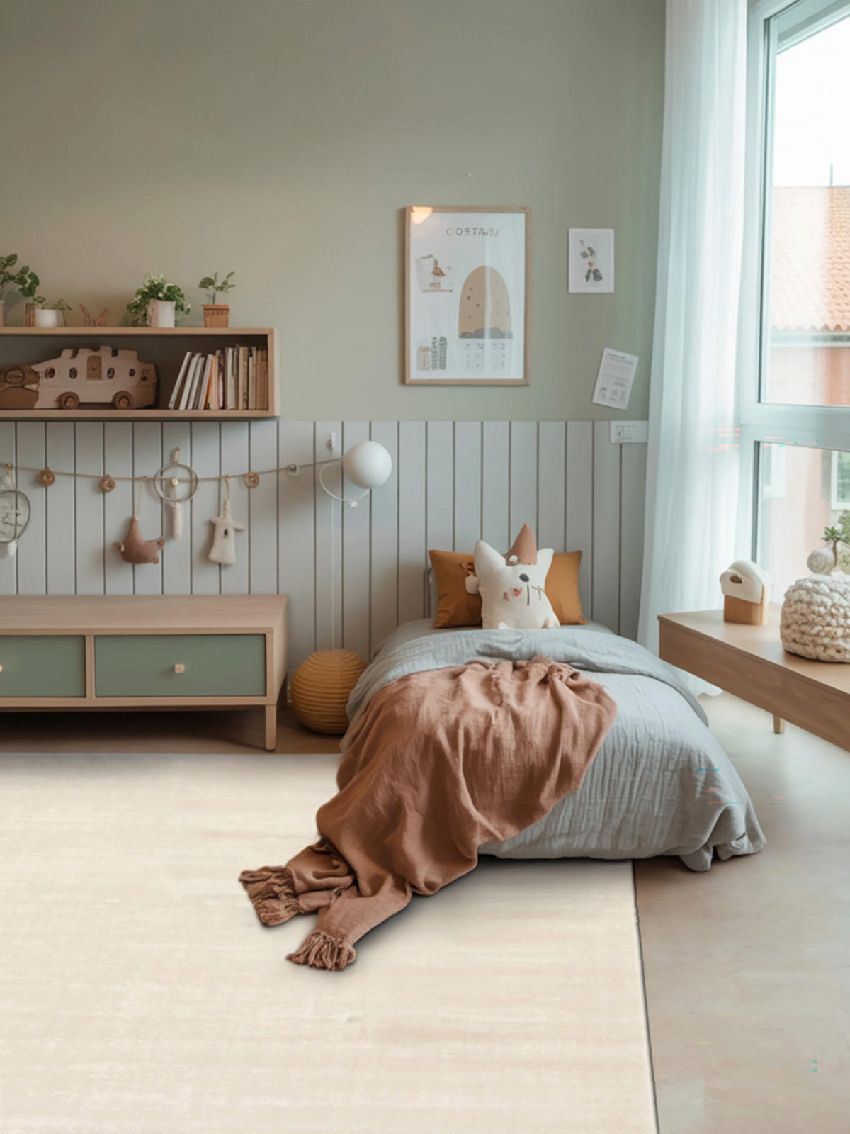 TEPPICH Designer pflegeleicht beige - Beige, Textil (80/150cm) - AFK Living