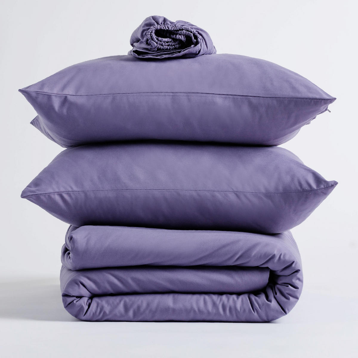BETTWÄSCHE Micros - Violett, Textil (160/200cm) - home&you