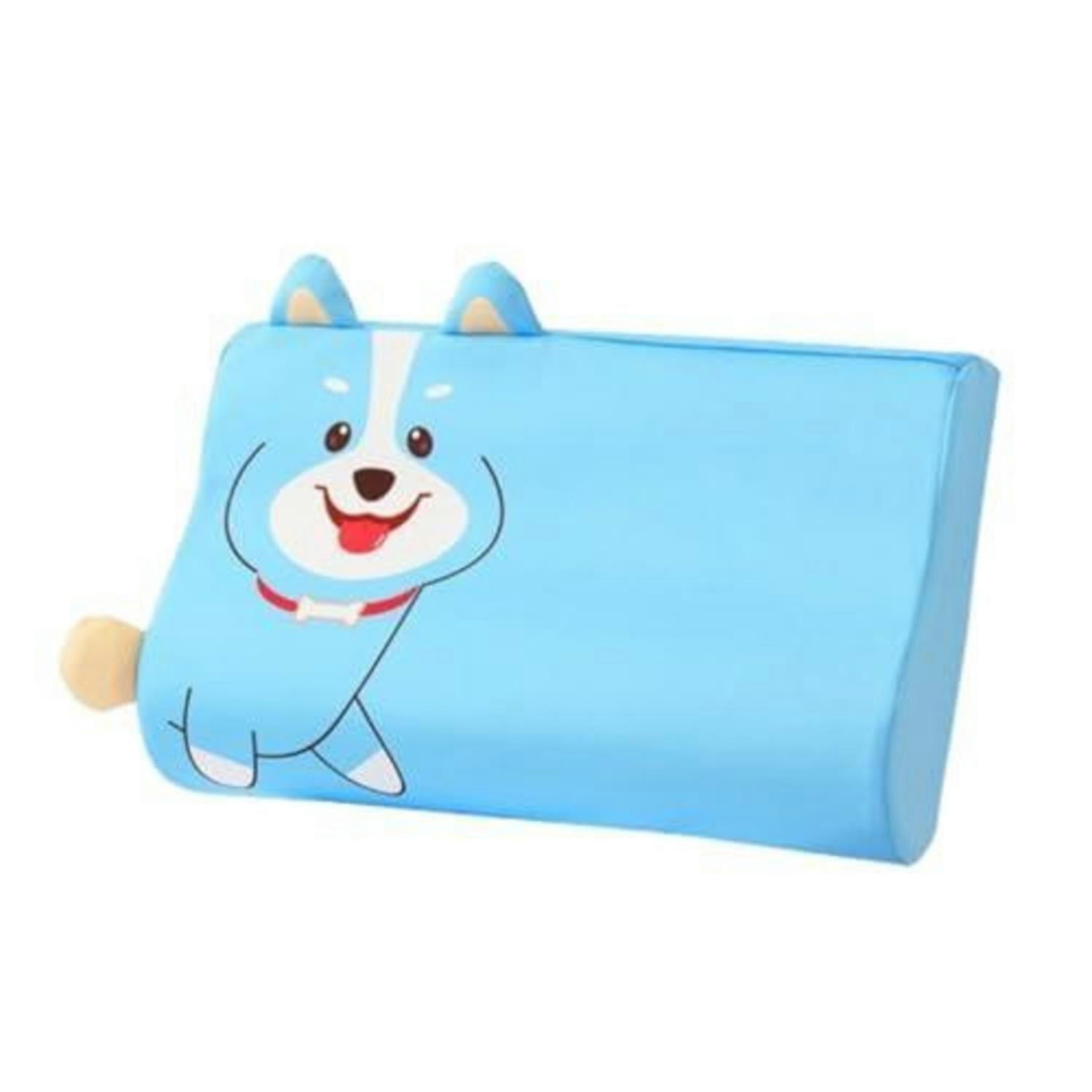 KINDERKISSEN Calmly Ergonomisch Hund 60 x 40 cm - Blau, Textil (2/10cm)