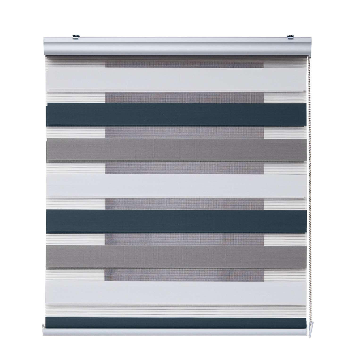 DOPPELROLLO Dreifarbig 80x250 cm - Multicolor, Kunststoff (80/250cm) - STORESDECO