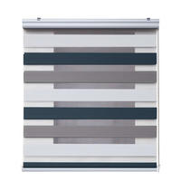DOPPELROLLO Dreifarbig 80x250 cm - Multicolor, Kunststoff (80/250cm) - STORESDECO