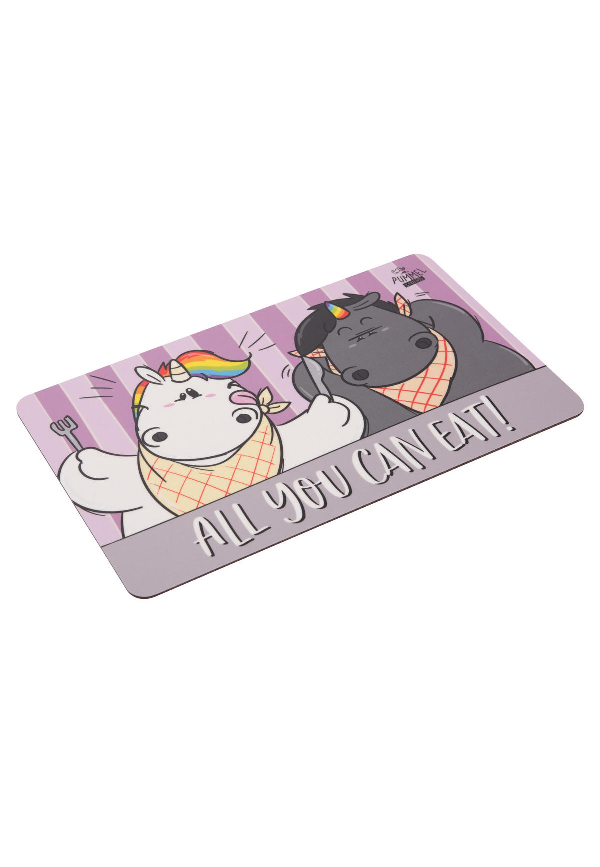 BRETTCHEN Pummel and Friends All you can eat! Mehrfarbig 14,5 x 23,5 cm - Multicolor, Kunststoff (14.5/23.5cm) - United Labels