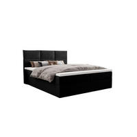 BOXBETT Mallorca Schwarz 140x200 cm - Schwarz, Textil (140/200cm) - B&B Home