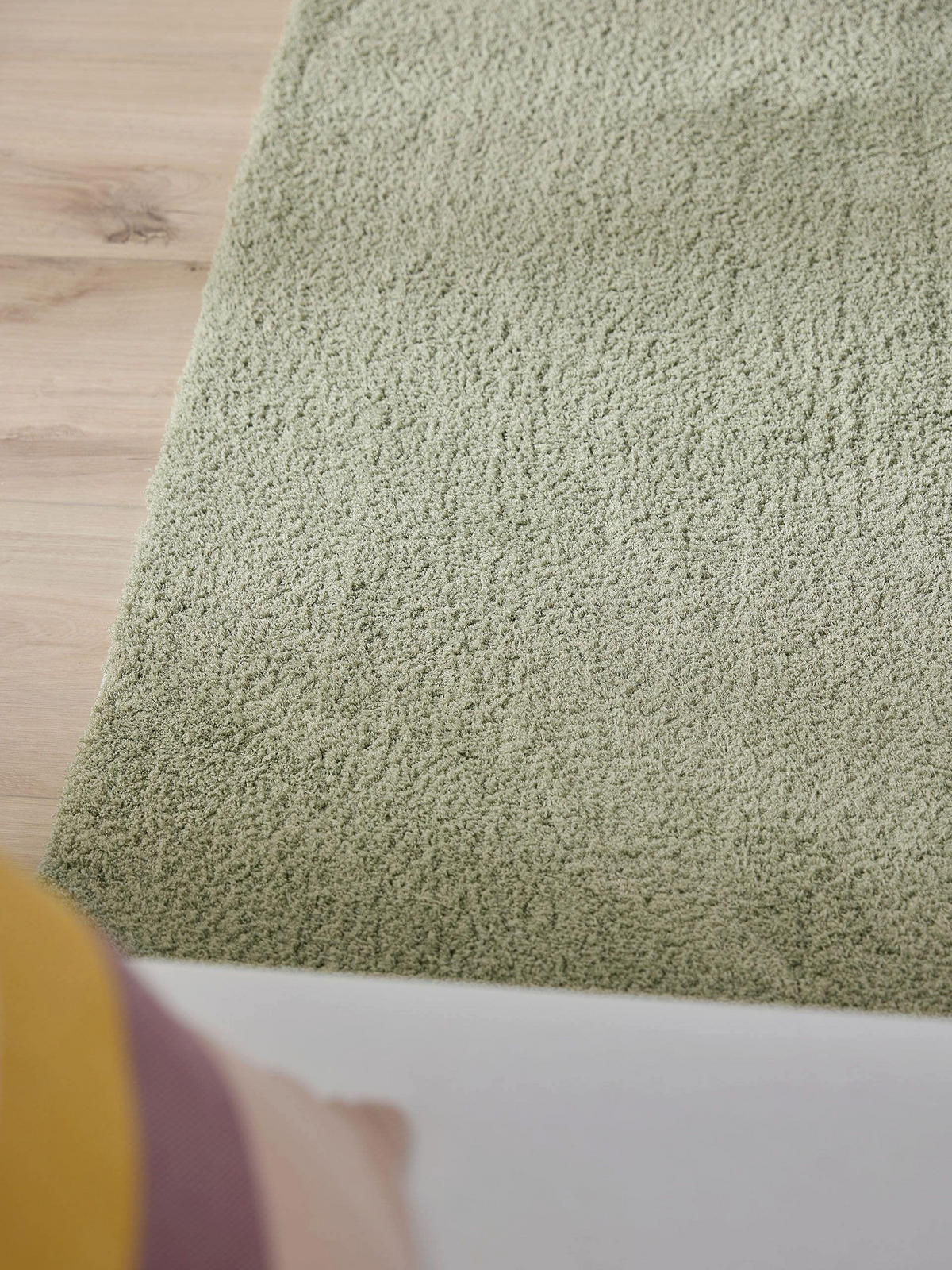 HOCHFLORTEPPICH Soda Hellgrün 240x340 cm - Hellgrün, Textil (240/340cm) - benuta Nest