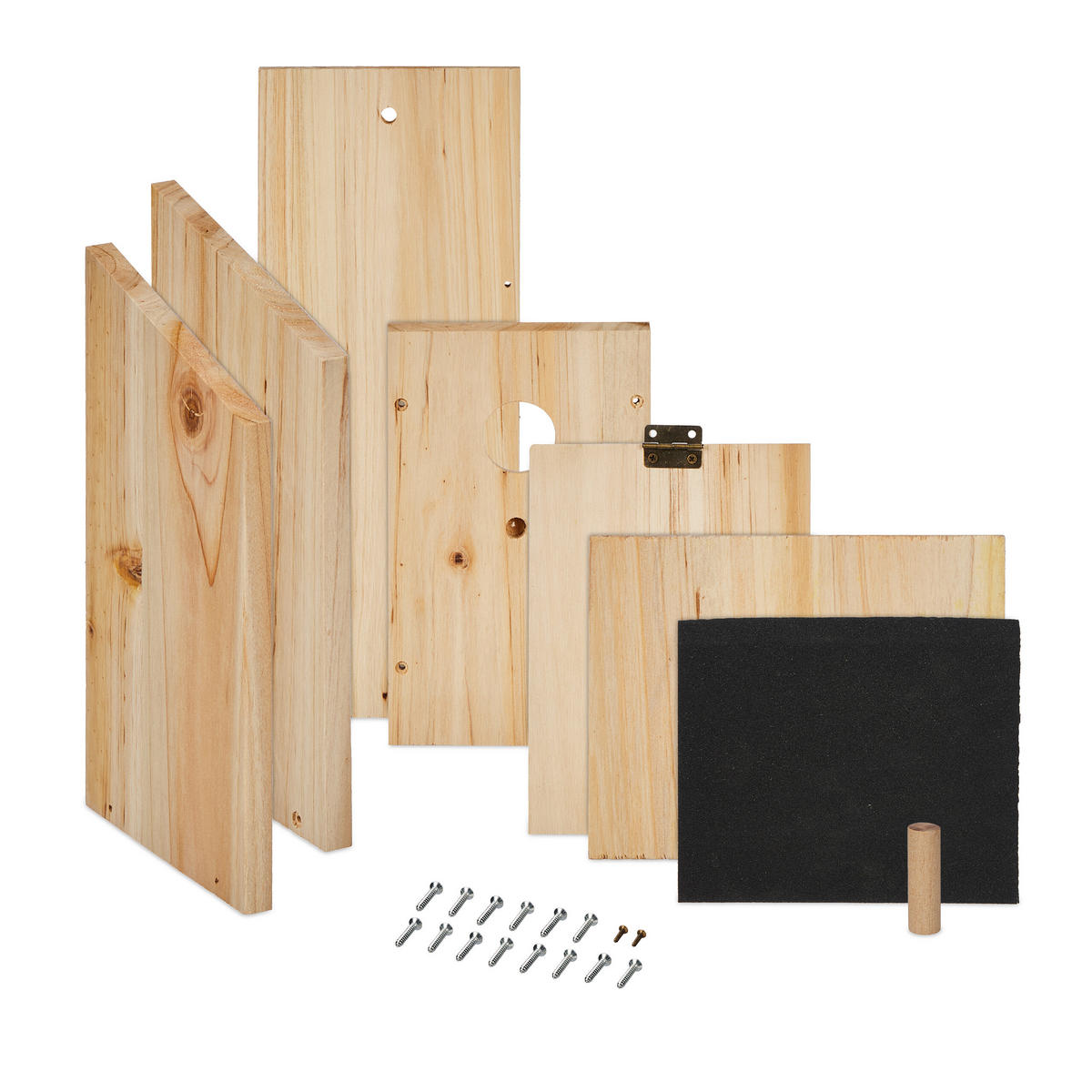 NISTKASTEN - Hellbraun, Holz (11.5/29.5/17cm) - Relaxdays