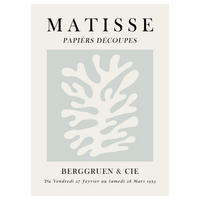 POSTER Vitor Costa - Matisse floral art 3 - Blau, Papier (70/100/0.1cm) - Poster&Frame