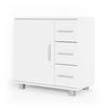 WASCHBECKENUNTERSCHRANK Ilias Weiß 60 x 60 cm - Weiß, Holzwerkstoff (60/60.8/33cm) - Vicco