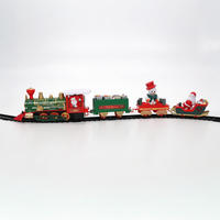 WEIHNACHTSZUG 698 cm, 39 Elemente - Multicolor, Kunststoff (36/9/52.5cm) - Home Styling Collection