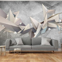 VLIESTAPETE Grau 250/175 cm - Silberfarben/Grau, Textil (250/1cm) - KUNSTLOFT