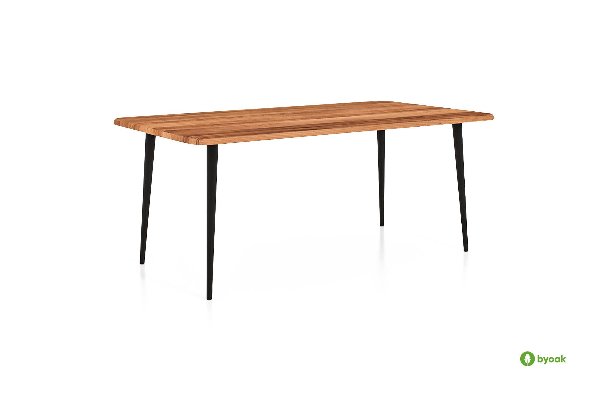 KAFFEETISCH LINA - Kernbuche, Holz (110/60/48cm) - byoak