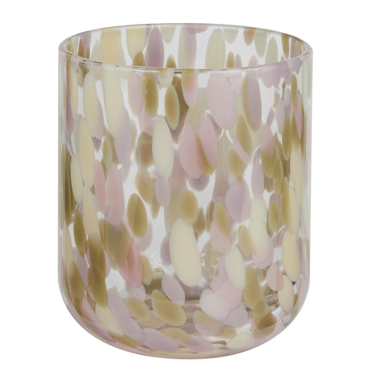 TRINKGLAS (6er-Set) Confetti - Grün, Glas (0.33L) - Butlers