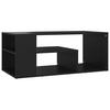 COUCHTISCH Schwarz 100x50x40 cm Holzwerkstoff - Schwarz, Holzwerkstoff (50/100/40cm) - furnicato