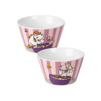 MÜSLISCHALE Pummel und Friends Weiß 500ml - Multicolor, Keramik (14cm) - United Labels