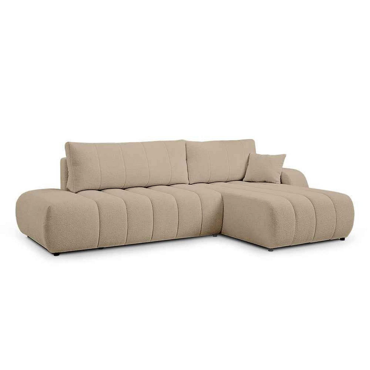 ECKSOFA BALOA Beige - Beige, Textil (276/88/176cm) - Pillovely