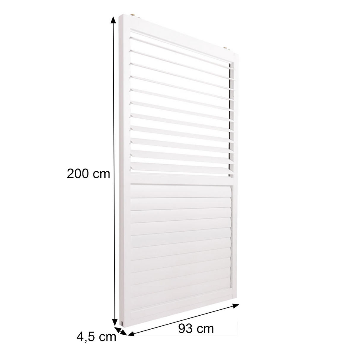 SCHIEBETÜR FÜR PERGOLA 3ER-SET Anthrazit 3er-Set-Set - Anthrazit, Metall (272/206/11cm) - MCW