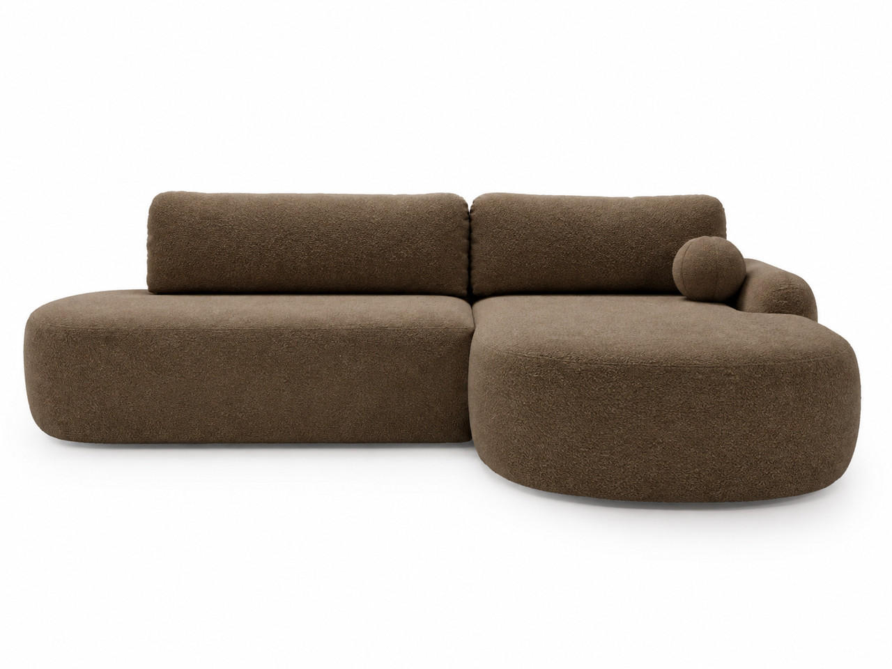 Graingold Ecksofa Braun 271x177 cm
