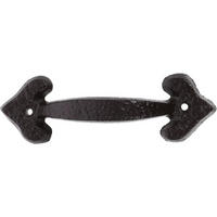VINTAGE-GRIFF 2er-Set Schwarz Eisen 17 cm Schrank Schublade Frisiertisch Möbel - Schwarz, Metall (5.4/2.2/17cm) - MCBOSON