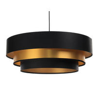 HÄNGELEUCHTE Gold 60/20 cm - Goldfarben, Kunststoff (60/1.5/20cm) - ONZENO