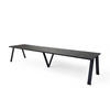 ESSTISCH XXL Lungo ausziehbar 130-405/90/75 cm - Graphitfarben, Holzwerkstoff (130/90/75cm) - Endo-Moebel