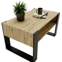 COUCHTISCH Karo92 92/45/53,6 - Eiche Artisan, Holzwerkstoff (54/92/45cm) - RAUMHIRSCH FURNITURE