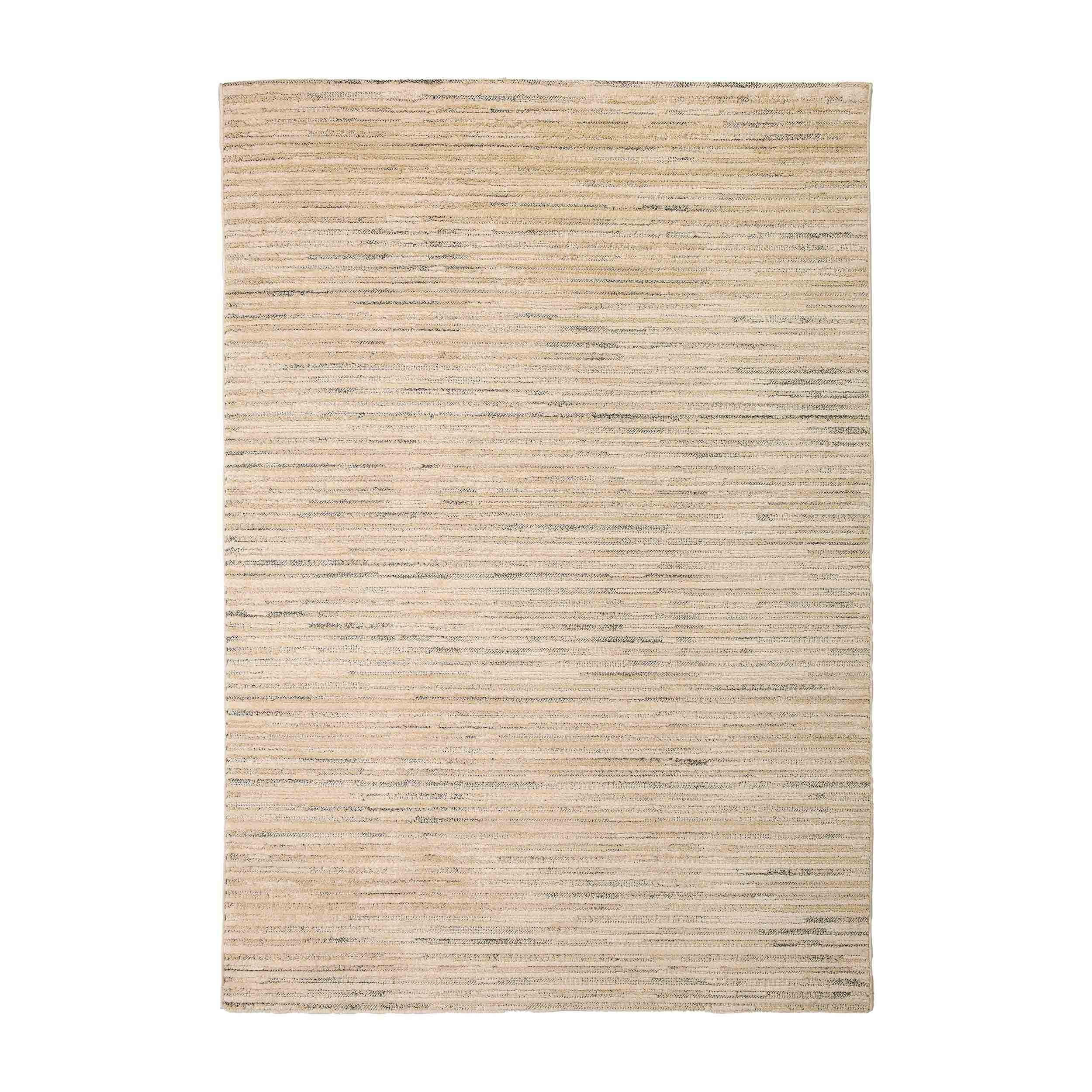 KURZFLORTEPPICH LOU - Beige, Textil (133/190cm) - Astra