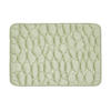BADEMATTE Memory Foam Kiesel-Design 40/60 cm - Salbeigrün, Textil (40/60cm) - Homescapes