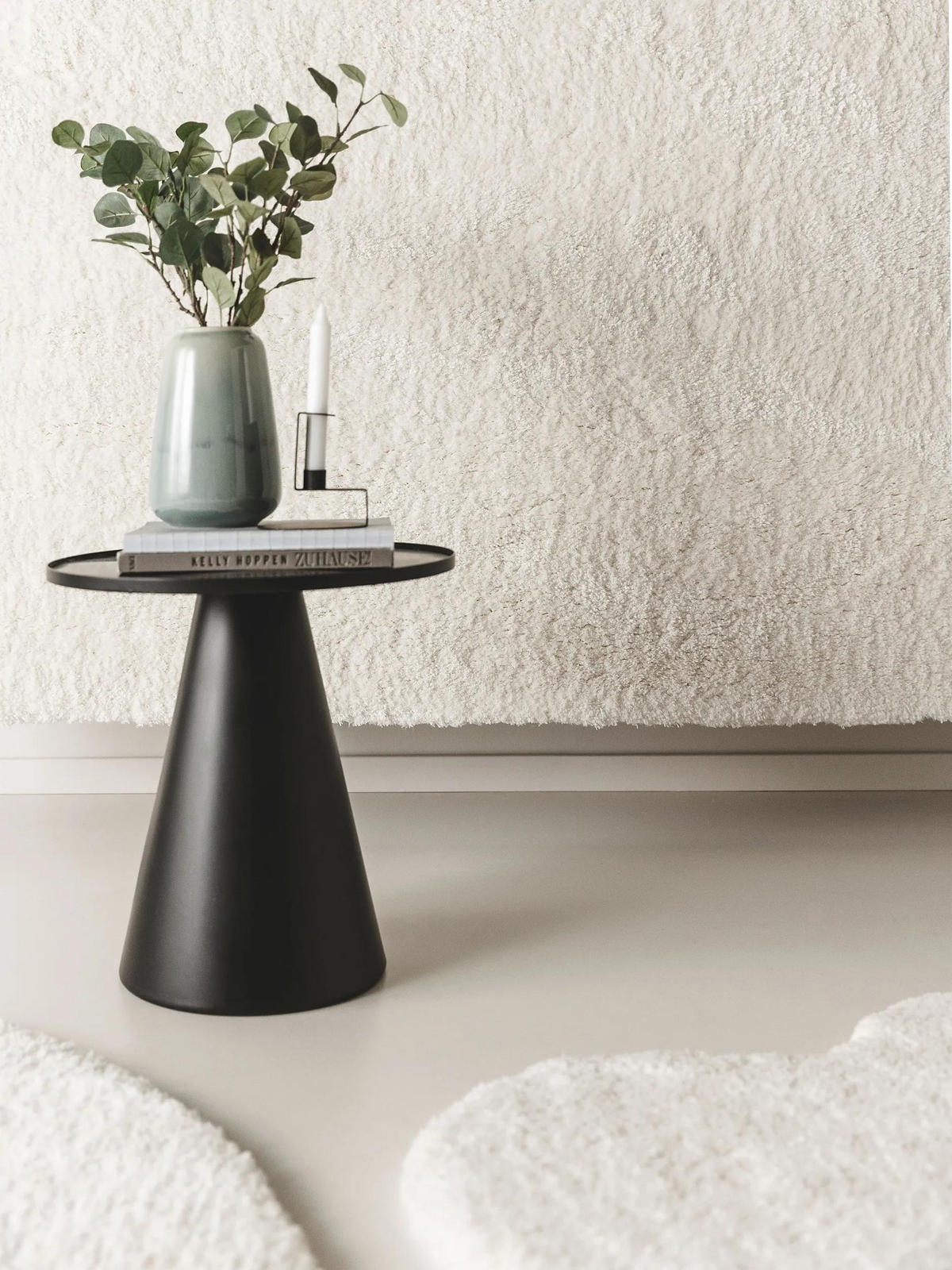 HOCHFLORTEPPICH Cloudy Cream 200x300 cm - Creme, Kunststoff/Textil (200/300cm) - benuta Nest