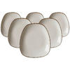 BEILAGENTELLER Casa Beige 19 x 16,5 cm 6er Set - Beige, Keramik (19cm) - Ritzenhoff Breker