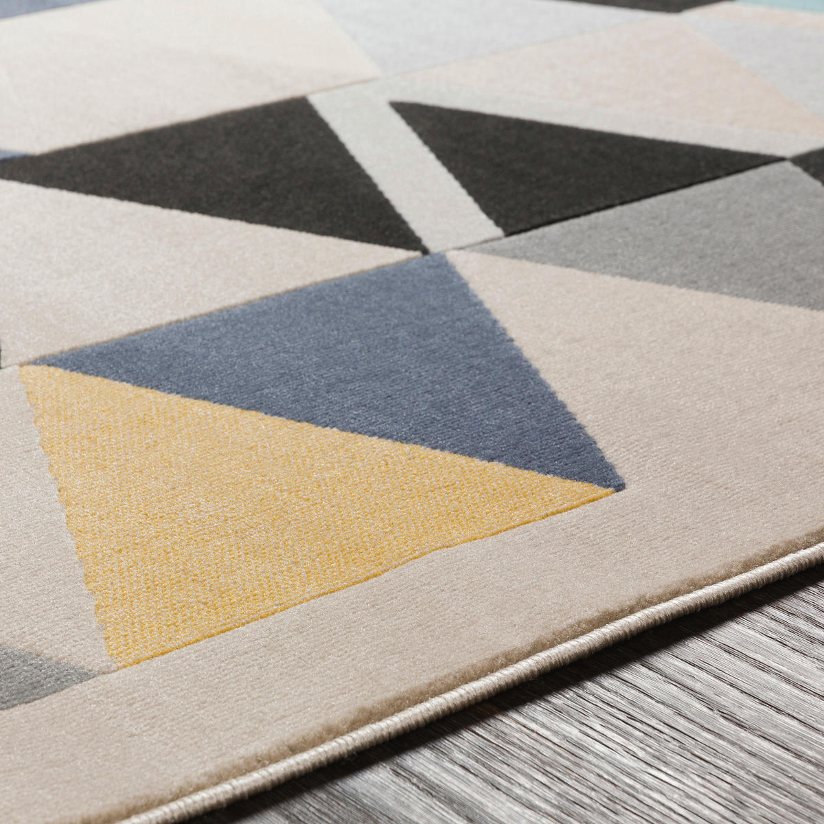 KURZFLORTEPPICH 200/275 cm Mehrfarbig - Beige, Naturmaterialien/Textil (200/275cm) - LIVABLISS