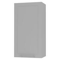 KÜCHENHÄNGESCHRANK Kvantum W4/60/1 Dust Grey Matt / Grau Matt 60 / 32,5 / 96cm - Grau, Holz/Holzwerkstoff (60/96/32.5cm) - Feldmann-Wohnen