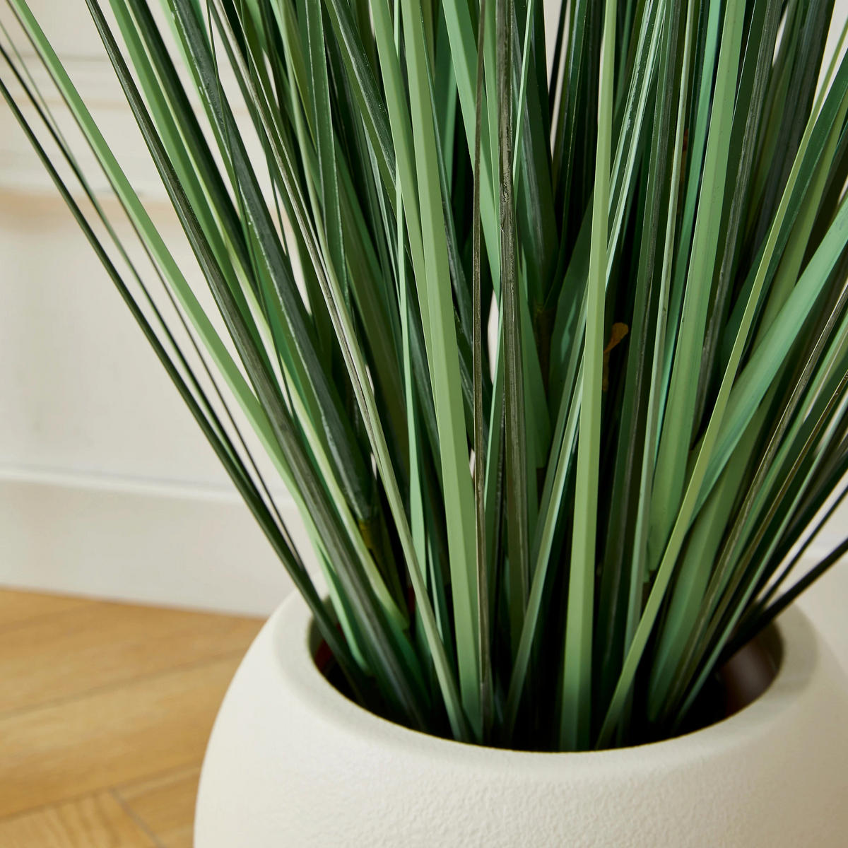 KUNSTPFLANZE Künstliches Gras – Odalinde 120 cm - Grün, Kunststoff (120cm) - aplanta