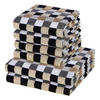 FROTTIERSET Lifestyle 6-teilig - Grau, Textil (50/100cm) - Cawoe