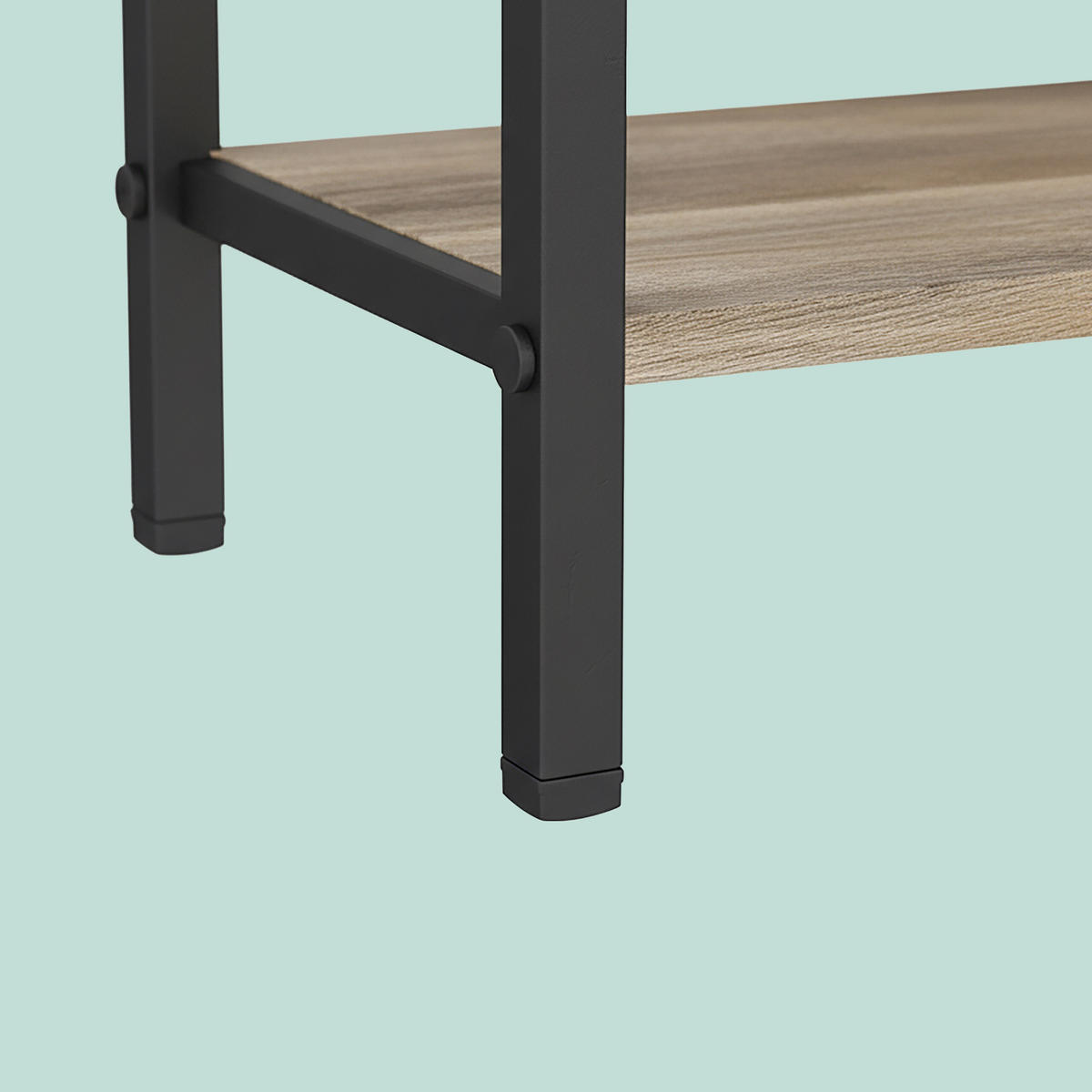 HANDTUCHSTÄNDER - Schwarz, Holzwerkstoff/Textil (42/81.5/24cm) - Relaxdays