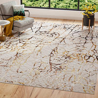 TEPPICH GOLDEN Creme 200/300 cm - Creme, Kunststoff (200/300cm) - Tapiso