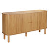 SIDEBOARD, helles Holzeffekt - Beige, Holz (40/76/140cm) - Oviala