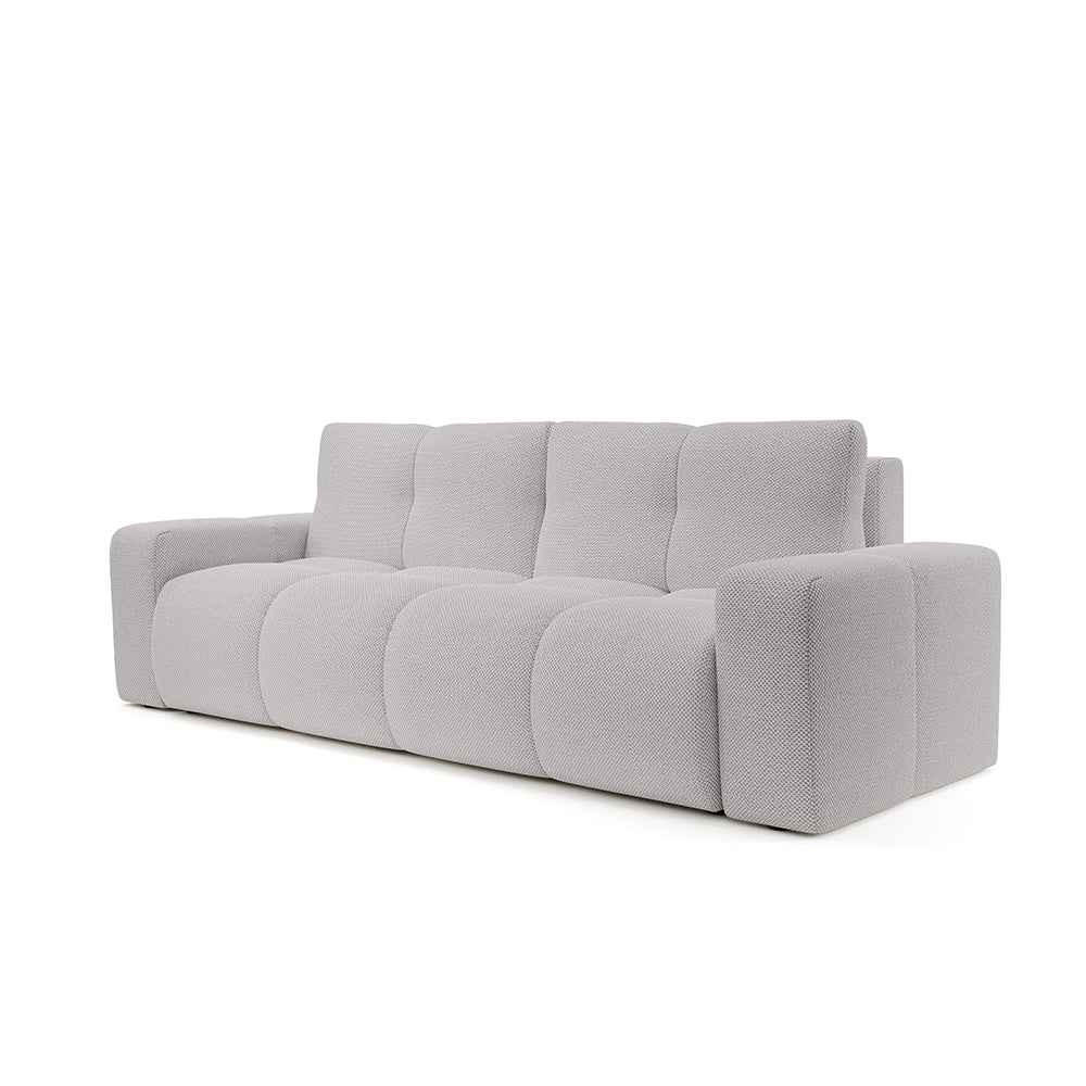 SOFA SOSO Multicolor - Multicolor, Textil (259/91/99cm) - Pillovely