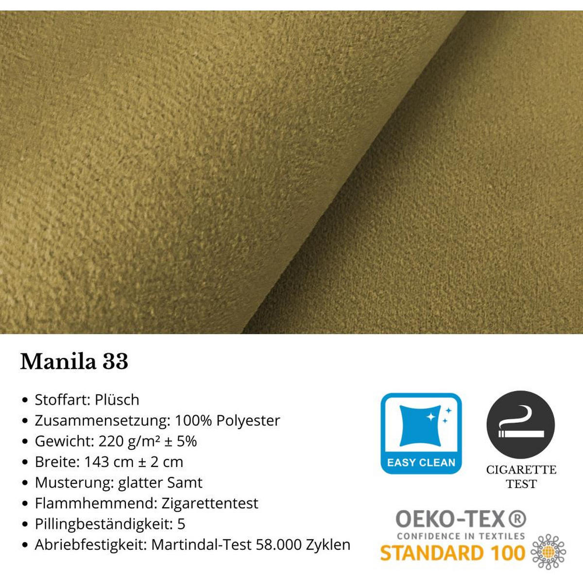 ECKSCHLAFSOFA Teramo dunkelgelb - Dunkelgelb/Schwarz, Kunststoff/Textil (235/150cm) - Beautysofa