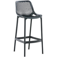 OUTDOOR Barhocker Air 105x45x53 cm dunkelgrau - Dunkelgrau, Kunststoff (45/105/53cm) - furnicato