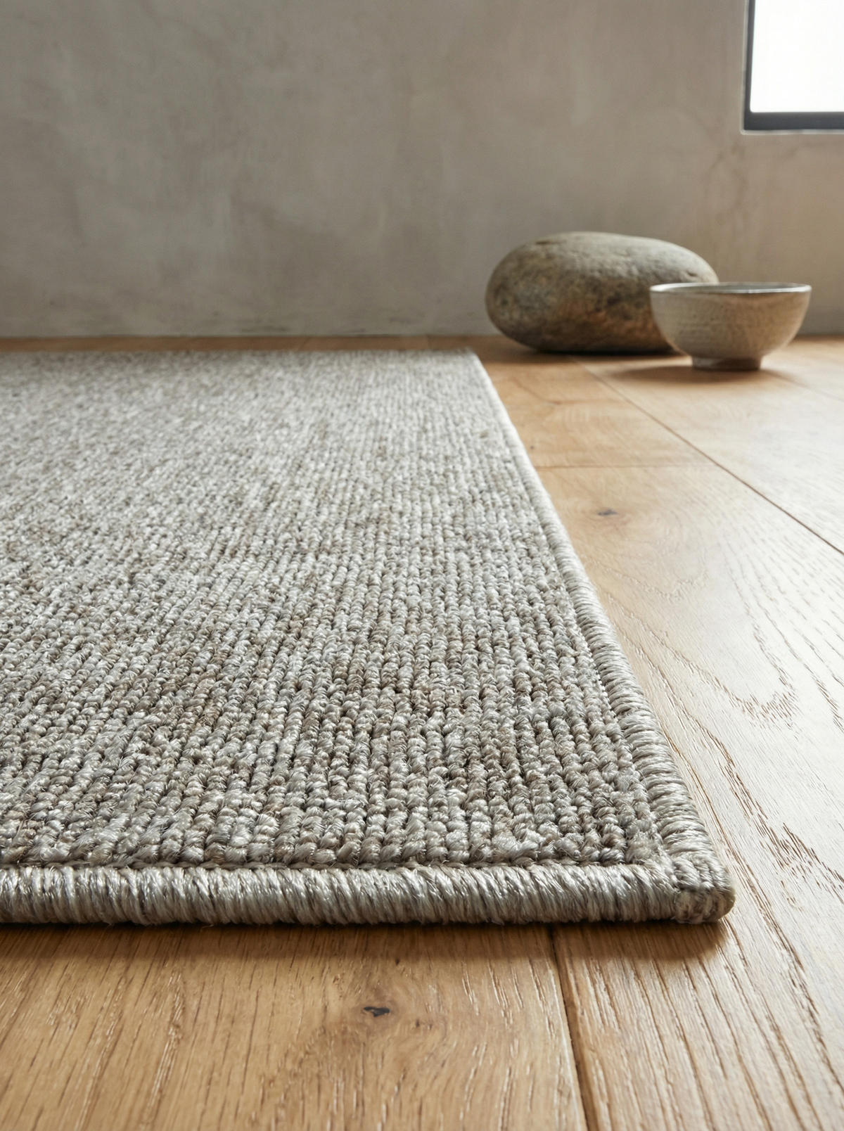 KURZFLORTEPPICH AMMER, einfarbig, Beige, 160 x 230 cm - Beige, Textil (230/160cm) - KADIMA DESIGN